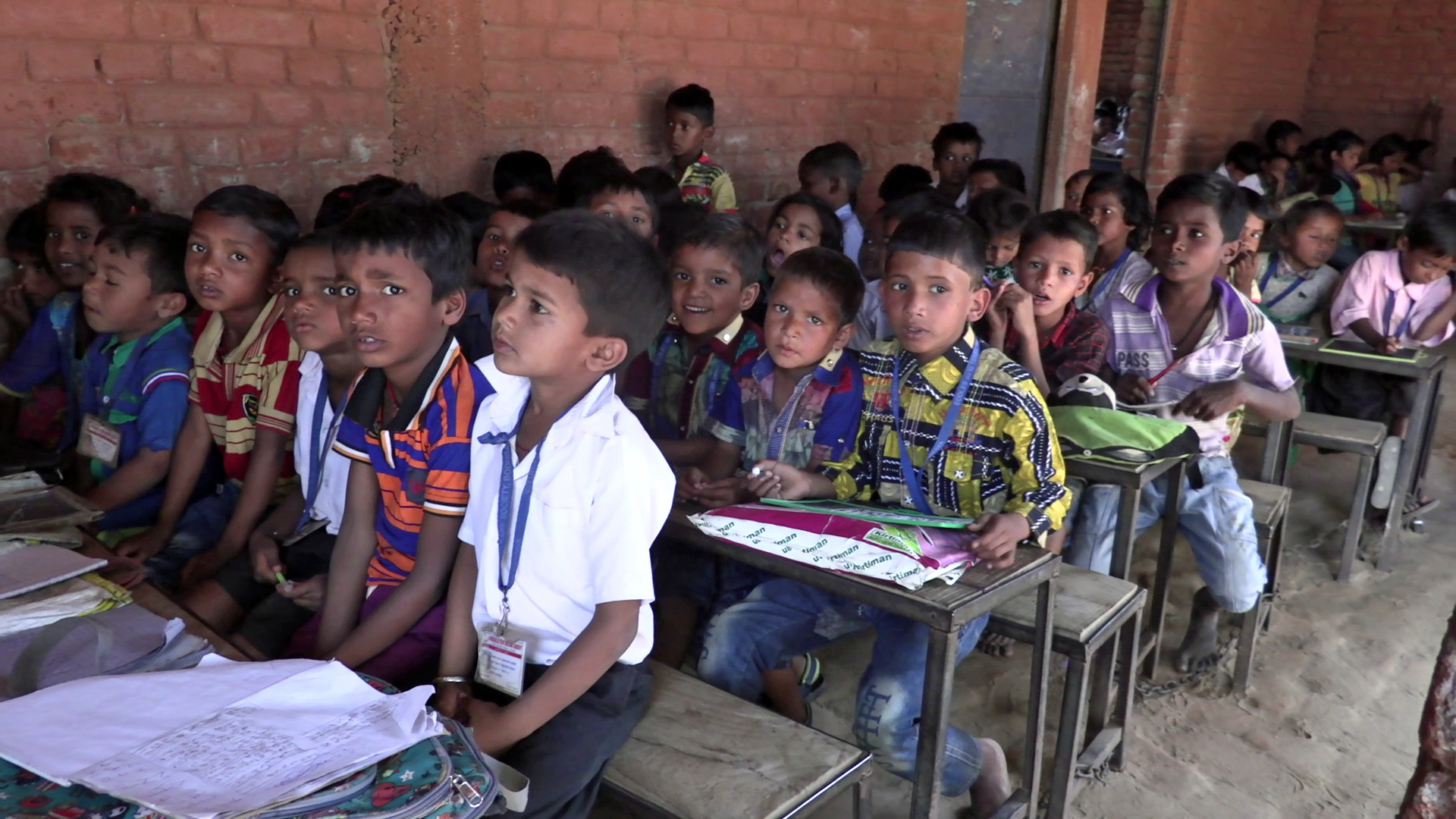 classe des petits école Bihar - Ecoles de la Terre
