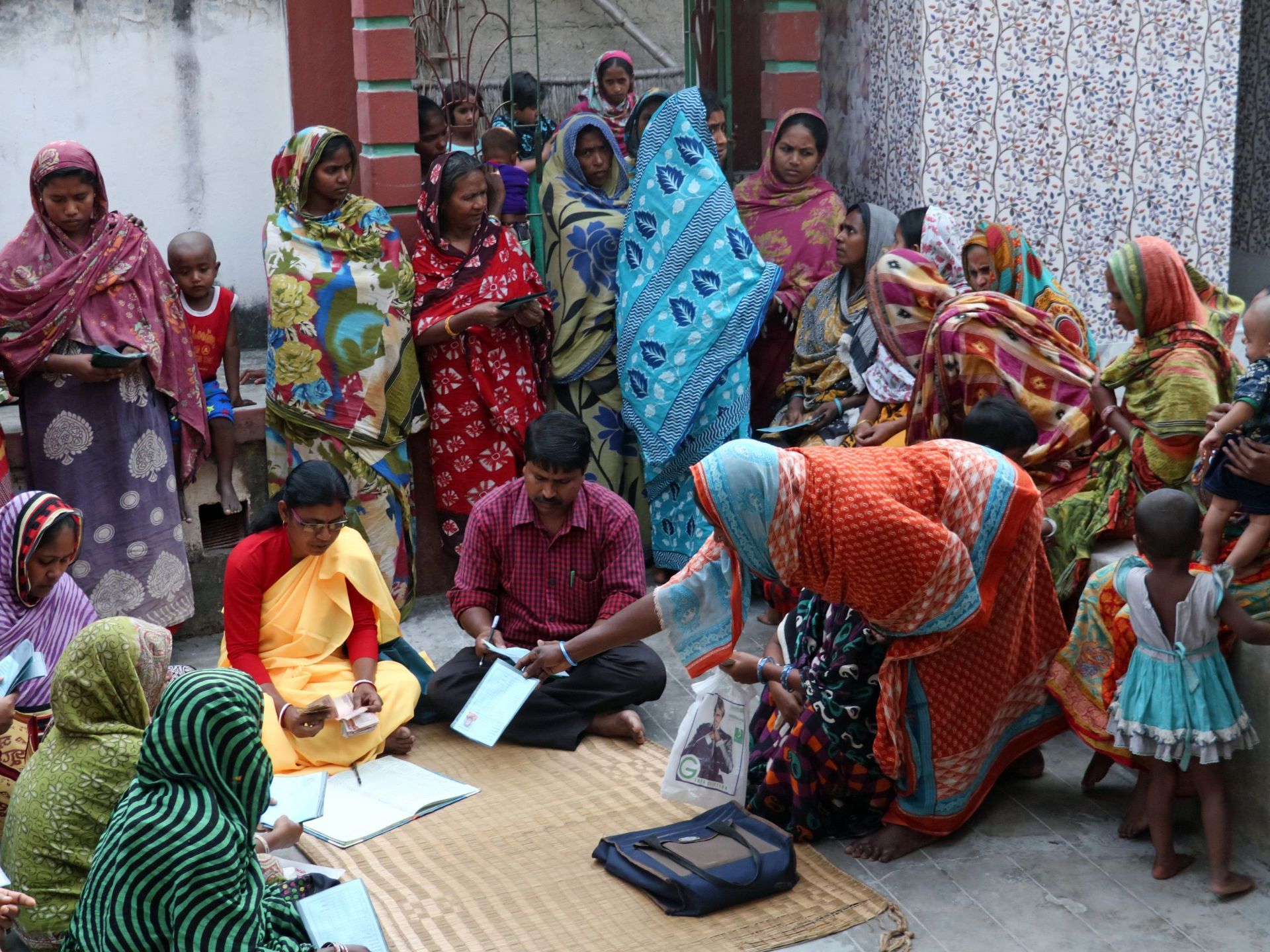 microcrédit au Bengale - Ecoles de la Terre