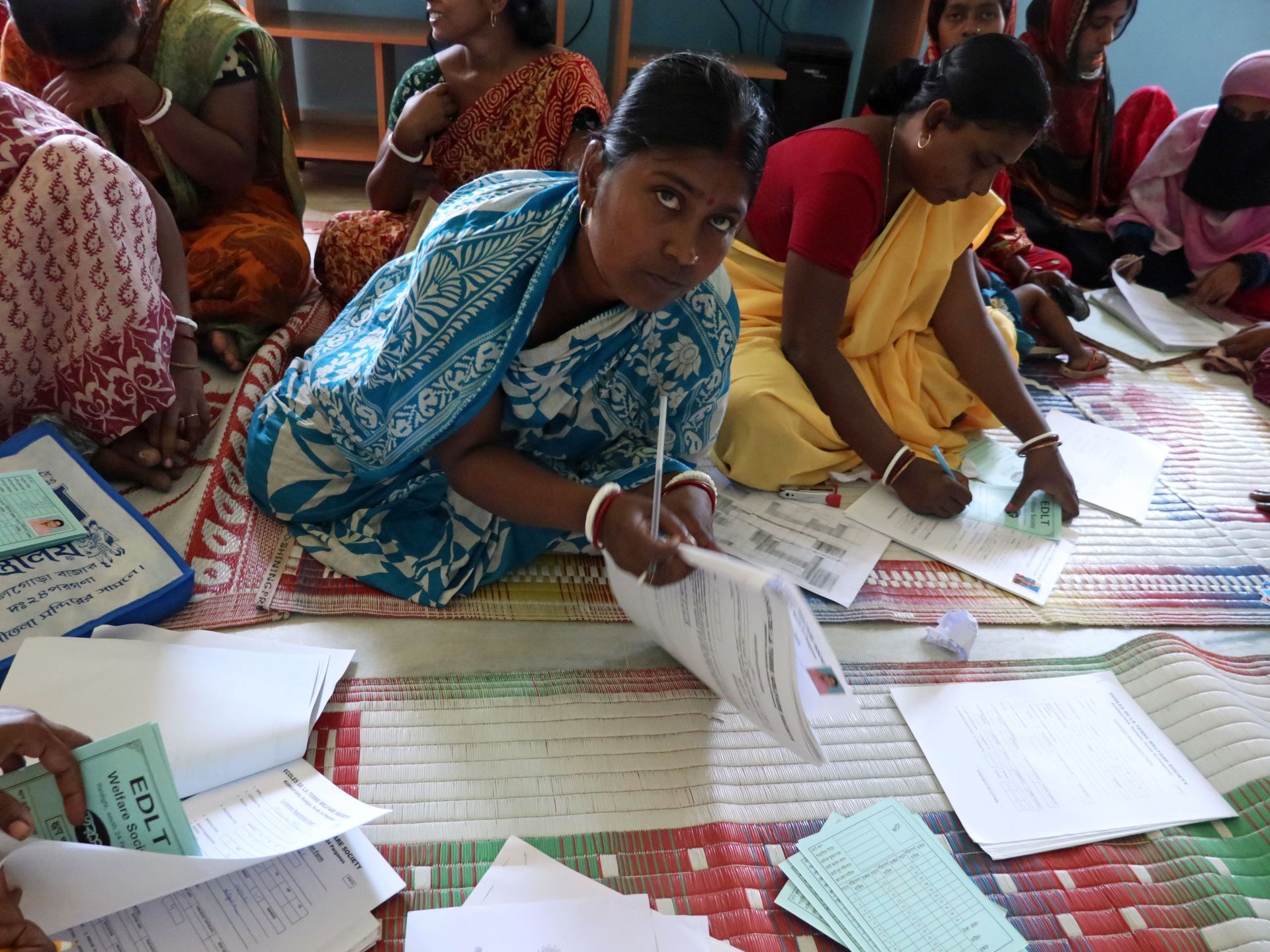 microcrédit au Bihar - Ecoles de la Terre