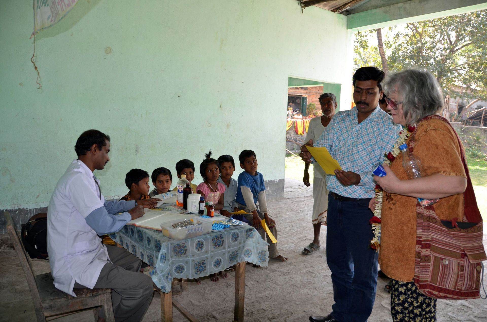 programme santé aux Sundarbans - Ecoles de la Terre