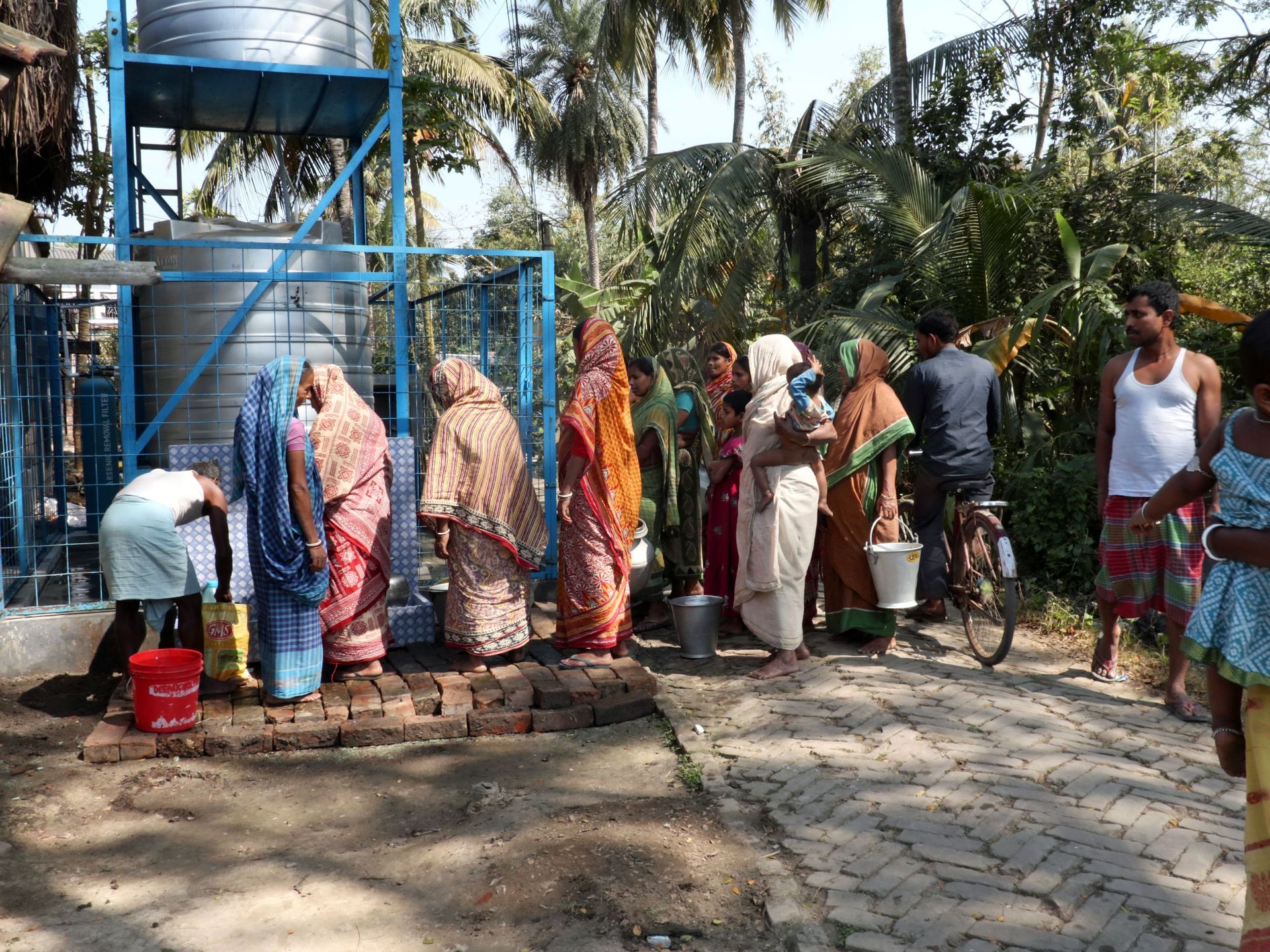 water program Sundarbans - Ecoles de la Terre