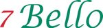 „7 Bello“ in roter und grüner Schreibschrift.