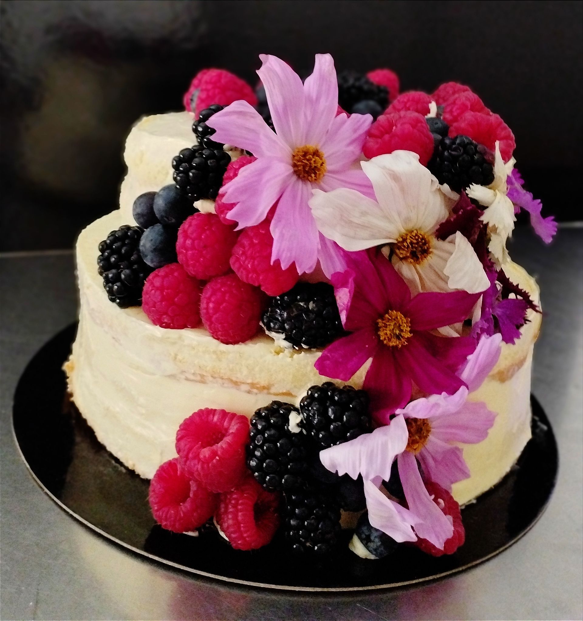 Gâteau fleurs