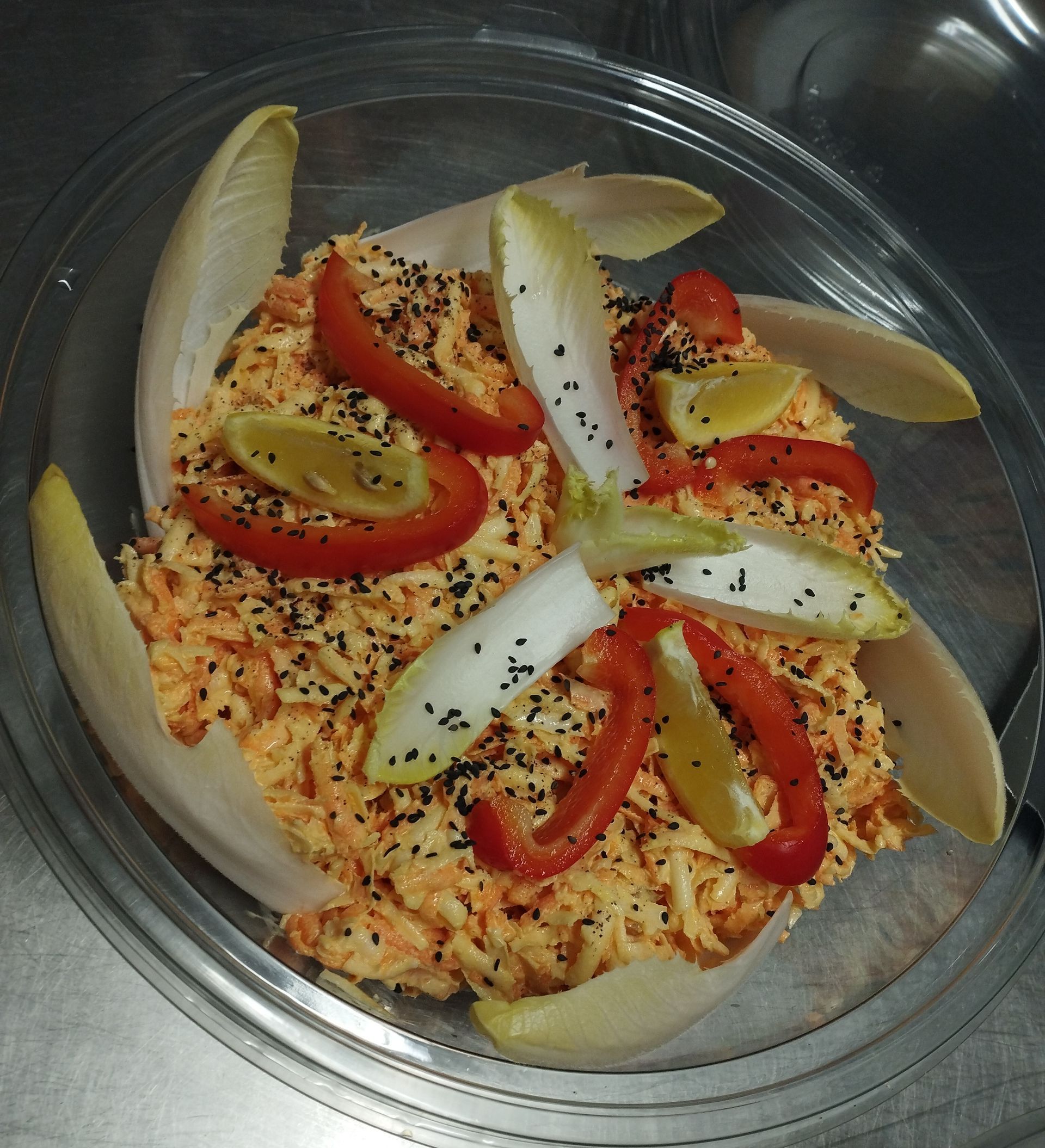 Salade carotte et choux