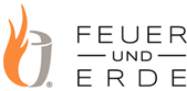 Ein Logo für Feuer und Erde, aus dem ein Feuer hervorkommt.