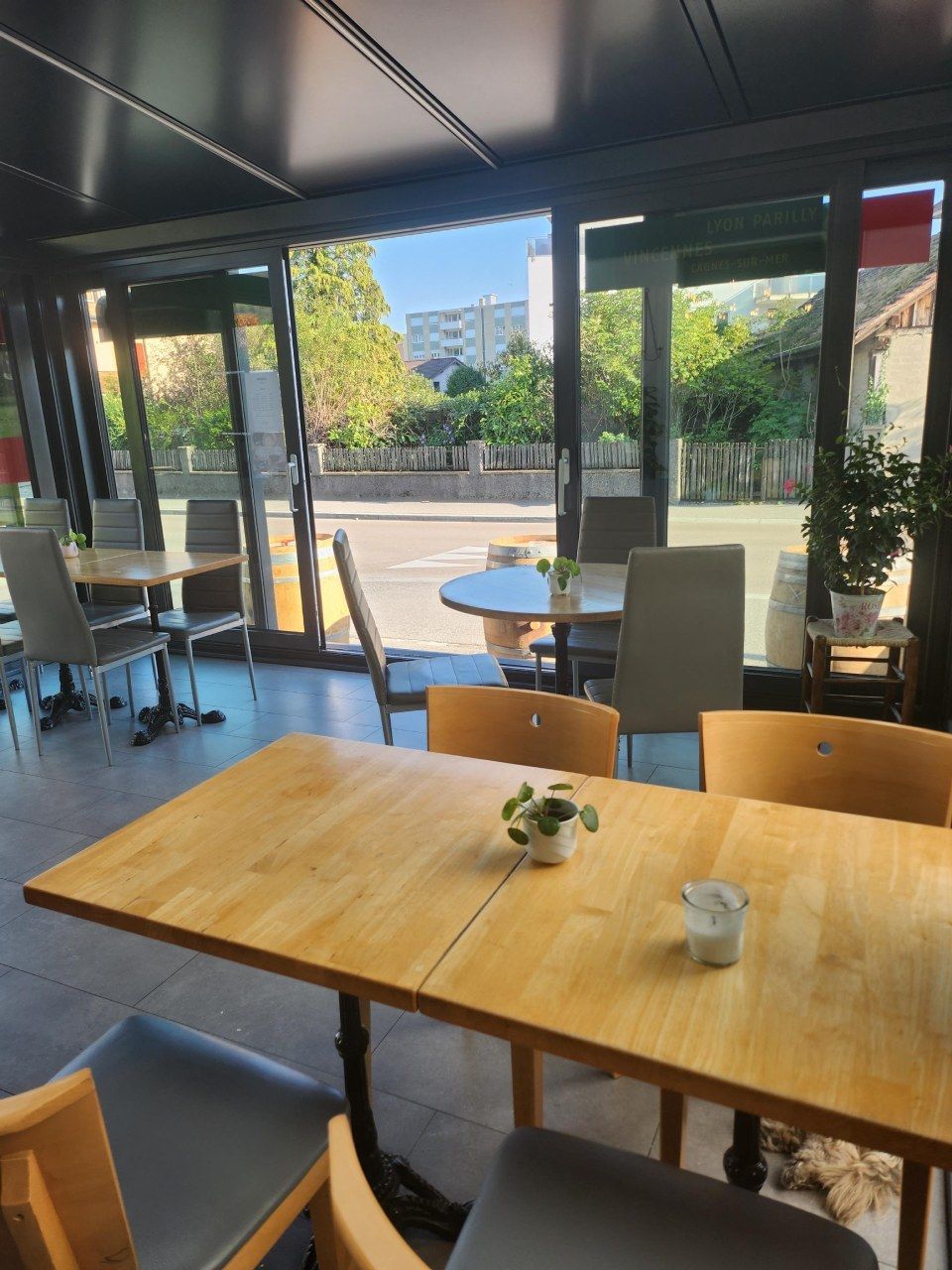 intérieur du café