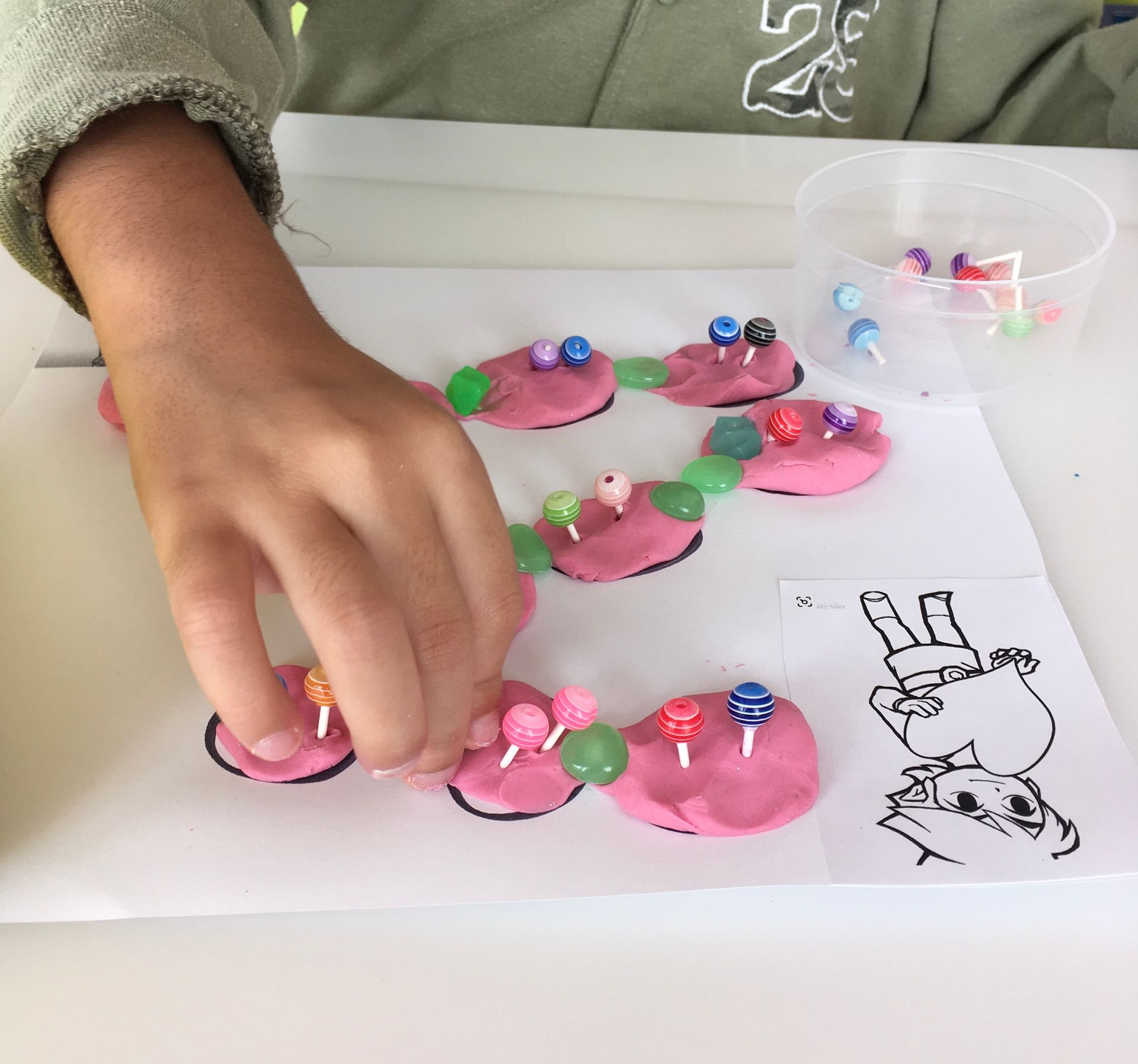 Motricità fine e grafomotricità. Ergoterapia Colibrì ad Agno