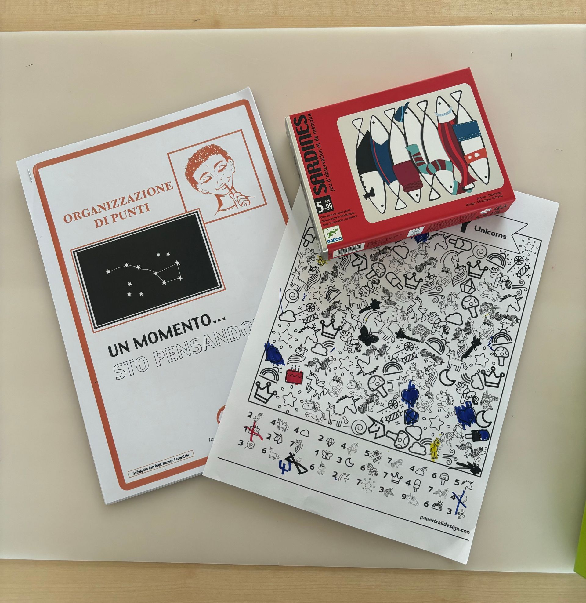 Rinforzo delle abilità cognitive, Ergoterapia Colibrì in Ticino.