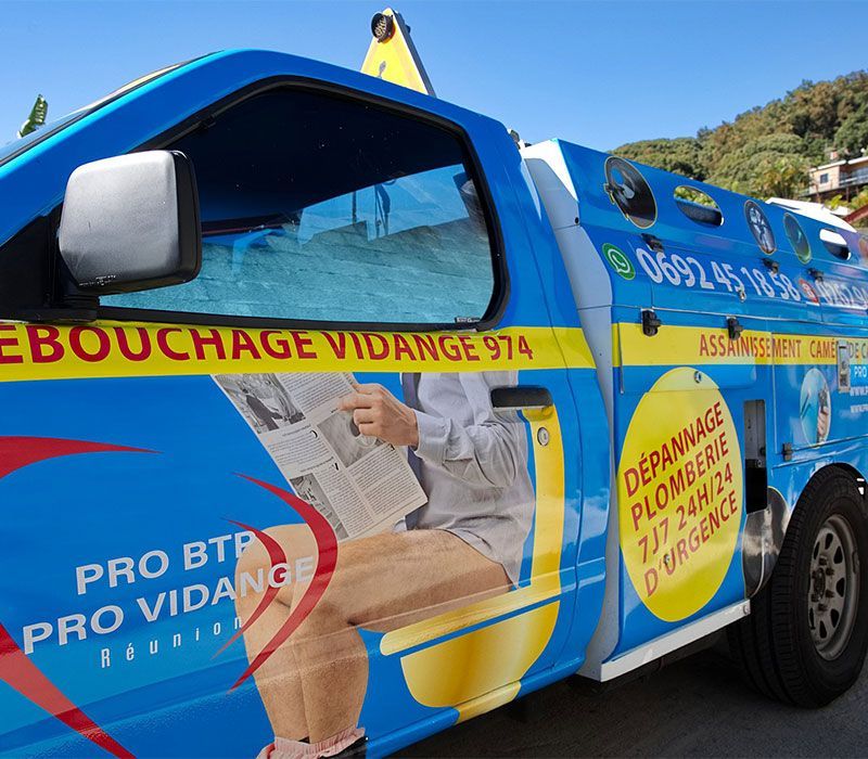 Aile du véhicule tout terrain de dépannage de plomberie