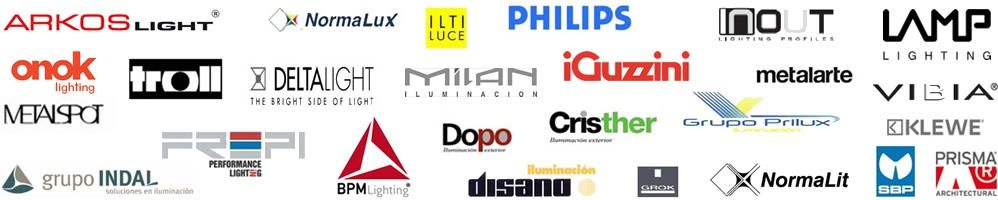 Un montón de logotipos sobre un fondo blanco, incluido Philips.