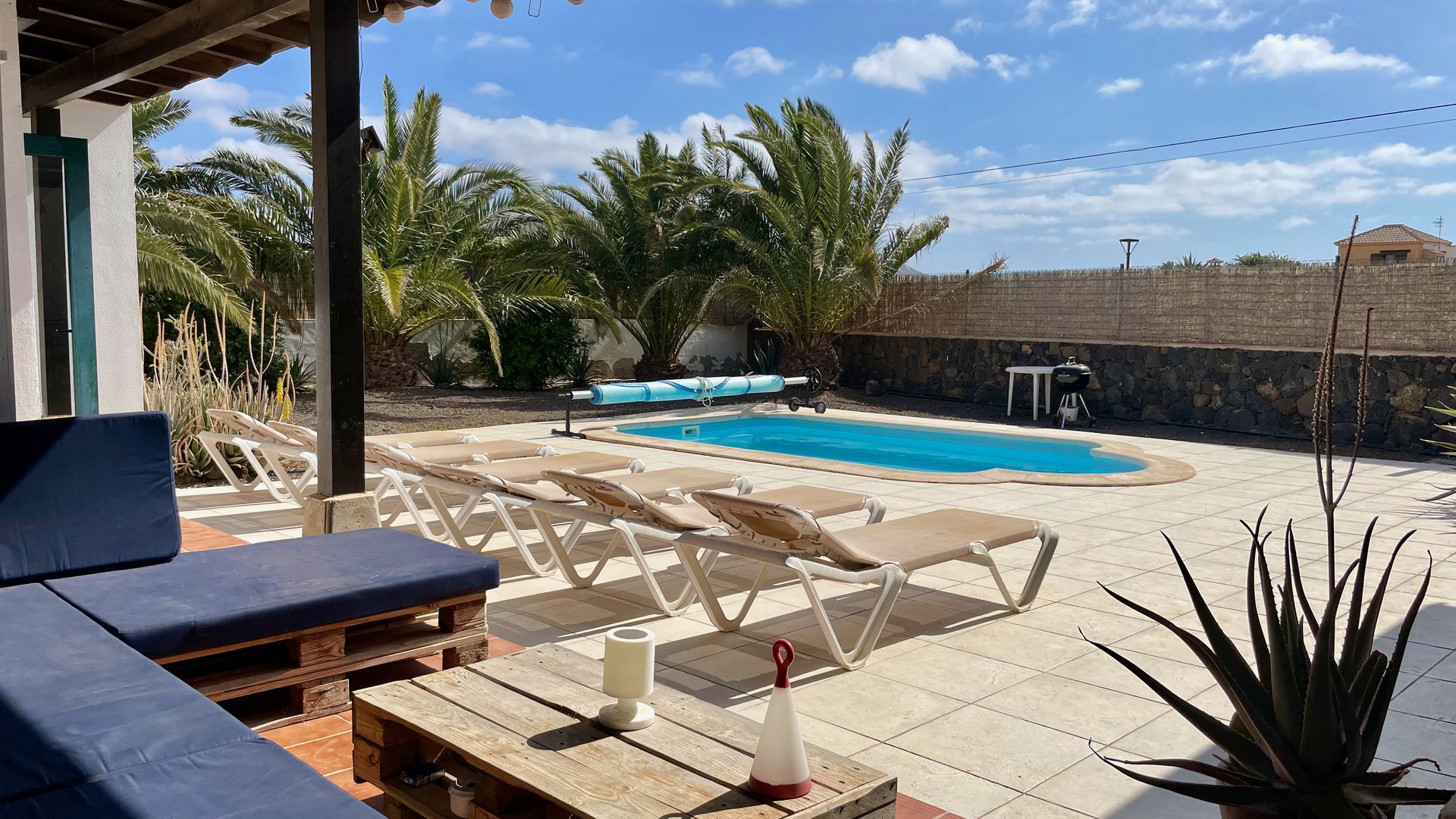 Piscina Villa Fuerteventura Vacaciones Reserva Precio