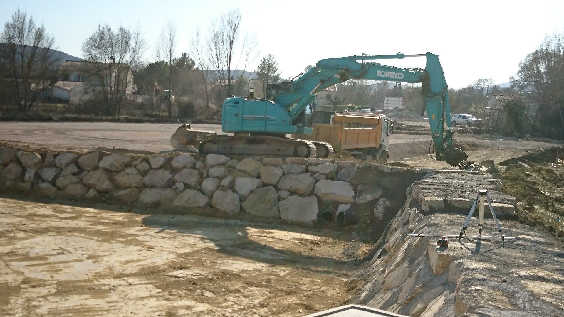Travaux de terrassement