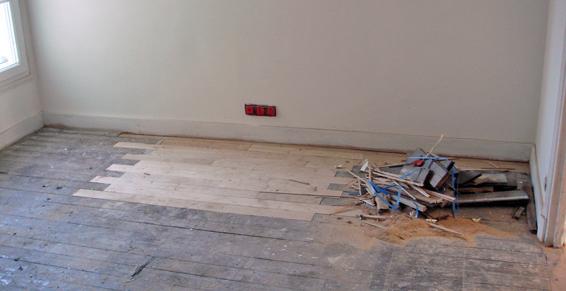 Rénovation de parquet