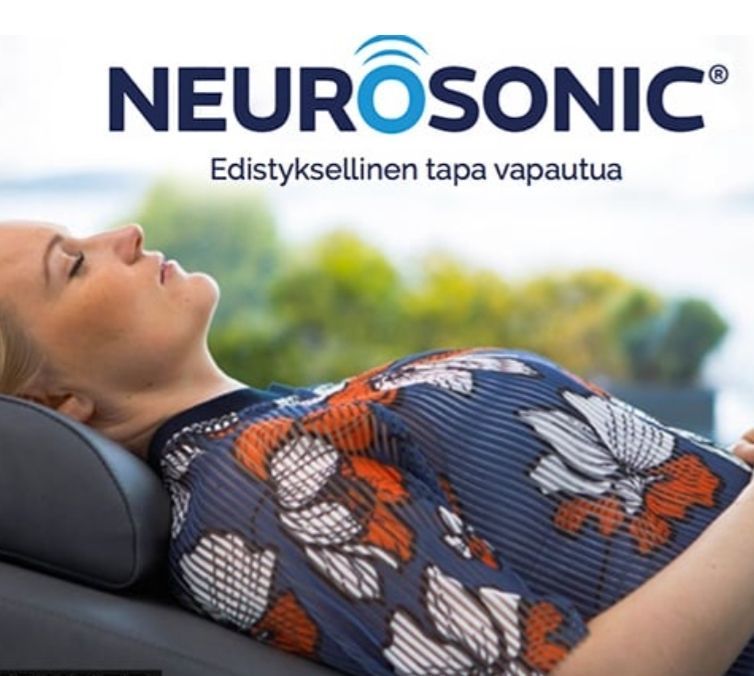 Neurosonic-matalataajuusvärähtelytuoli
rentoutushoitoon High Care Hyvinvoinnissa