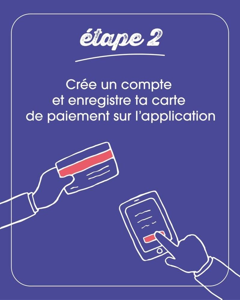paiement sur l'application