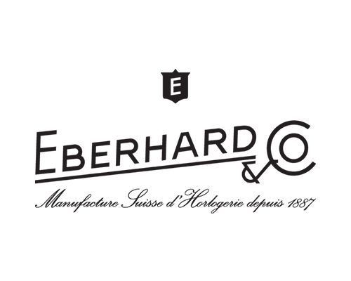 Es ist ein Schwarz-Weiß-Logo für eberhard & co .