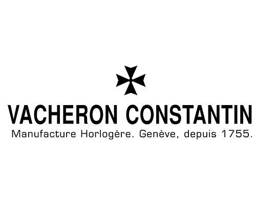 das vacheron constantin-Logo mit einem Kreuz darauf .