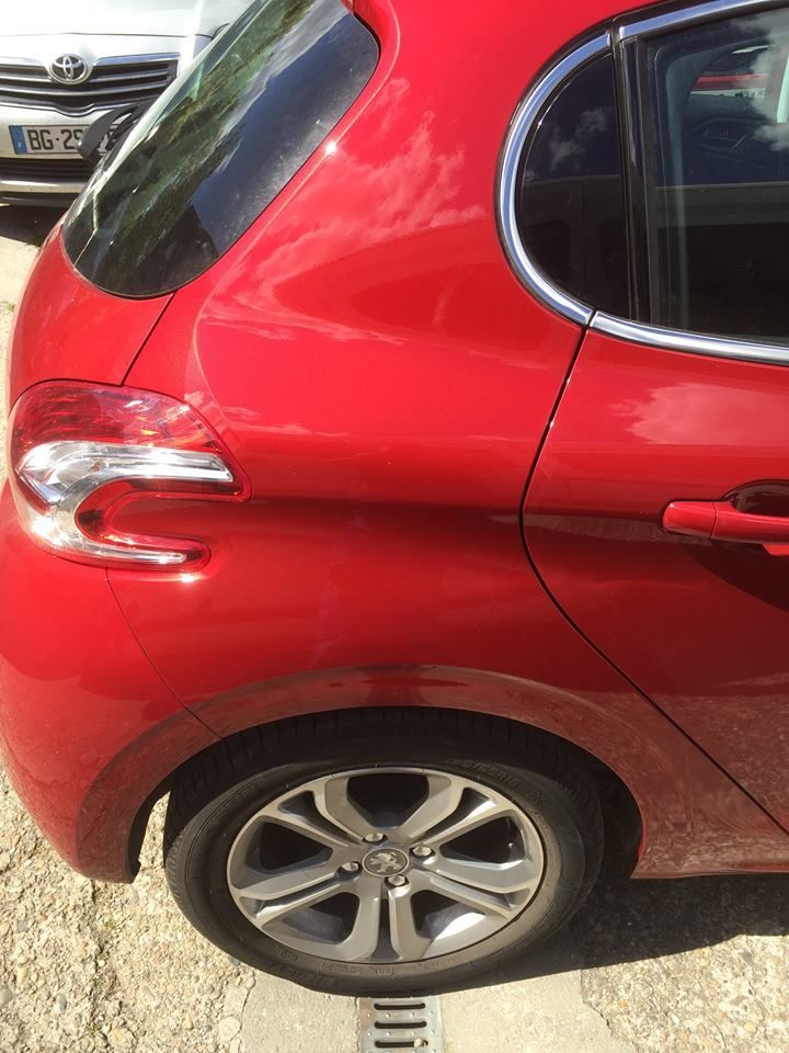 Réparation et peinture de carrosserie - résultat