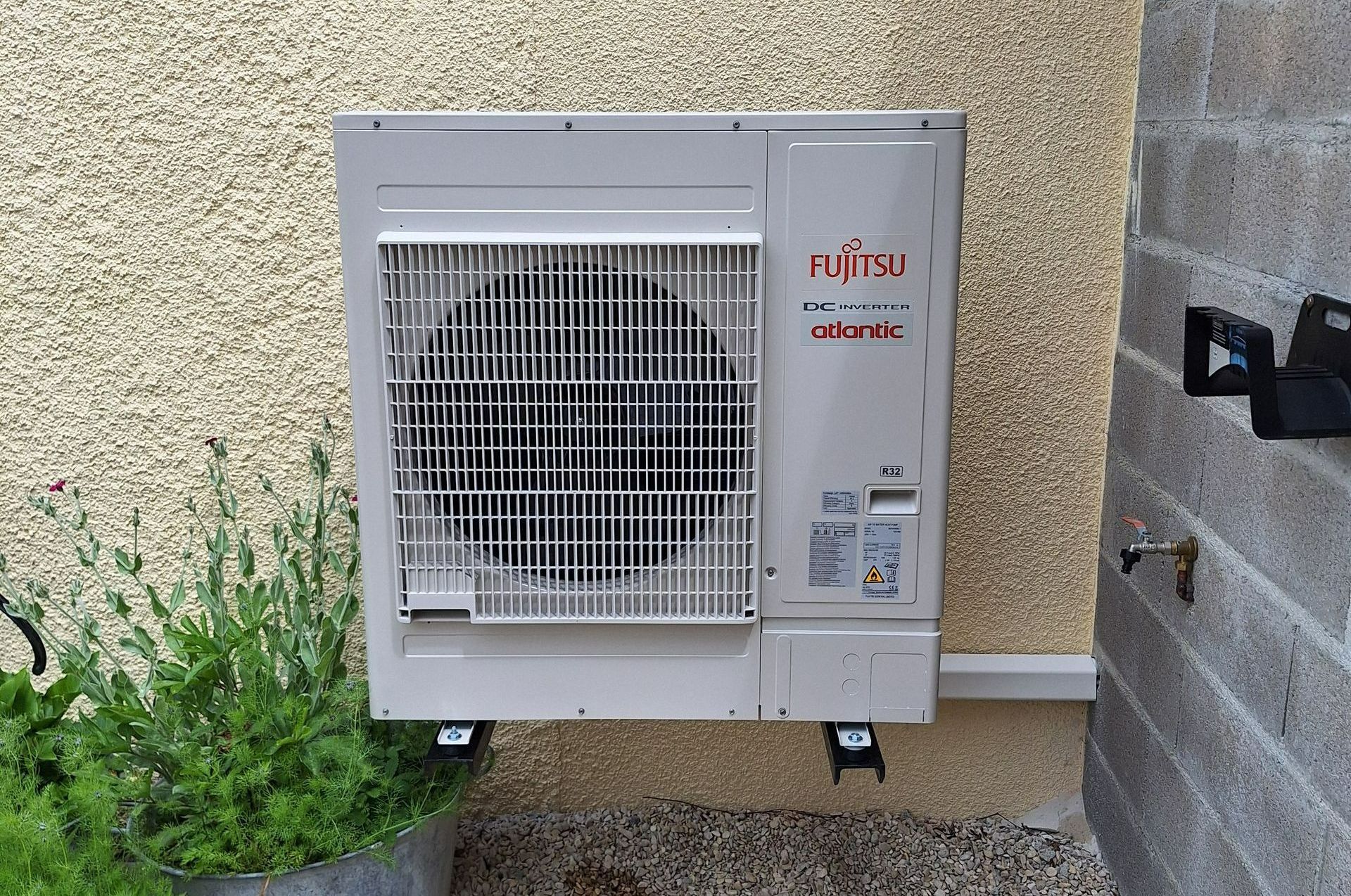 Installation de pompe à chaleur (PAC)