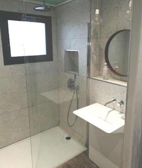 Lavabo + douche italienne