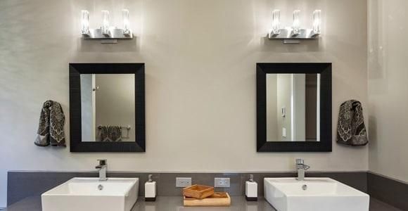 Double vasque posée