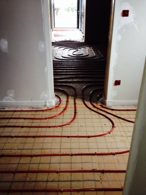 Plancher chauffant mesnil Saint Quentin