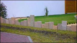 Mauergestaltung im Garten