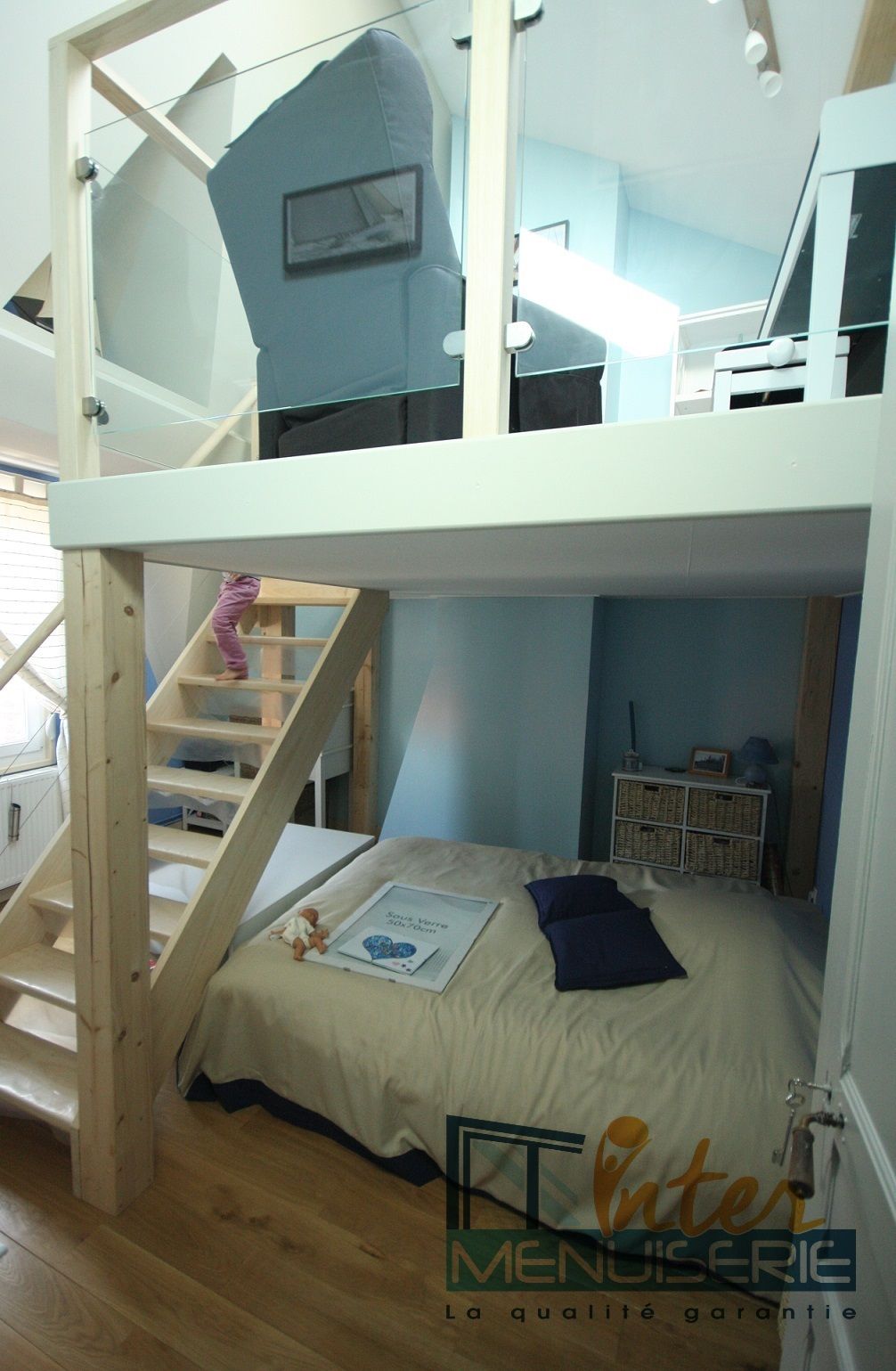 Escalier de mezzanine