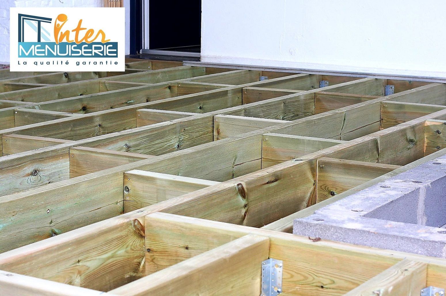 Bardage en bois pour la construction de terrasse