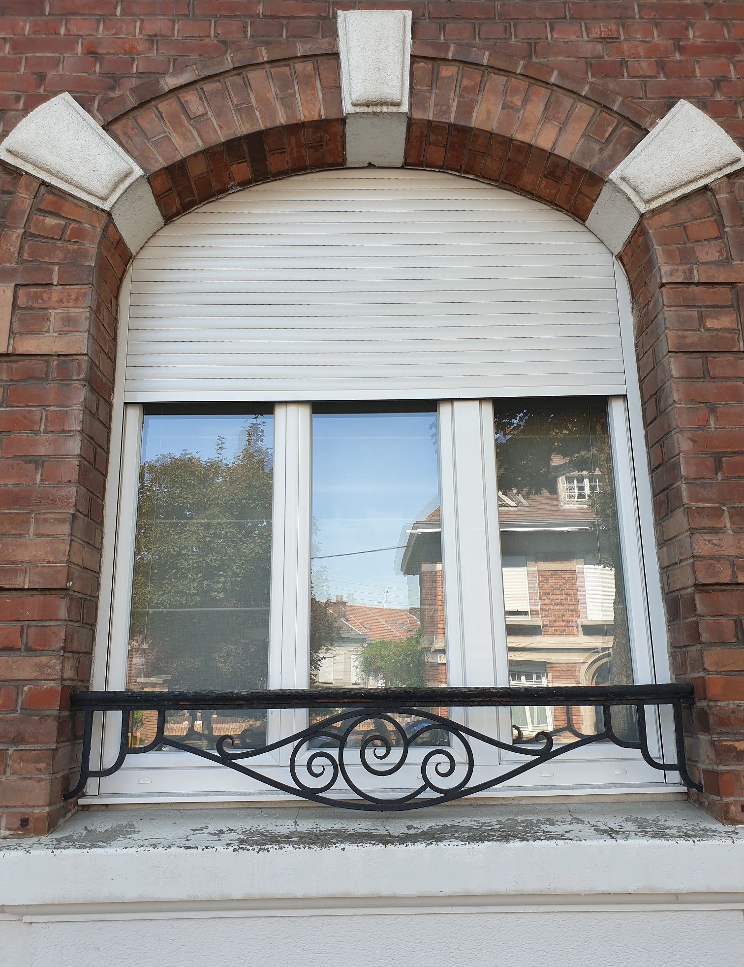 Volet roulant traditionnel en bois