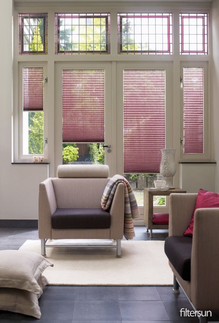 Store intérieur, store plissé. Store amovible.