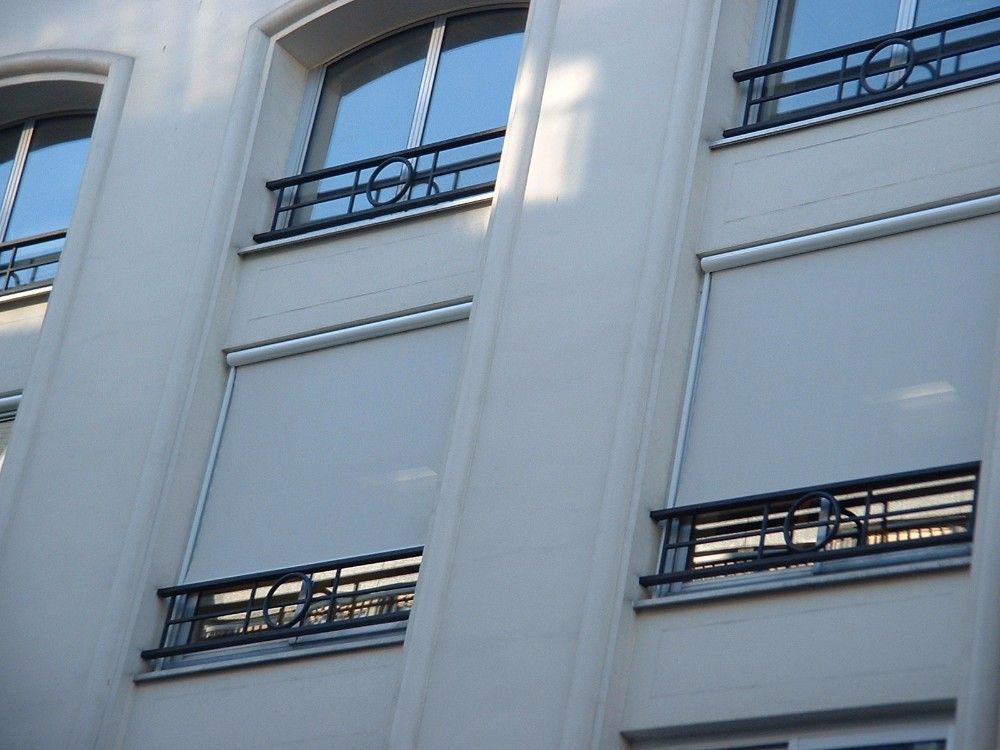 Volets roulants entièrement fermés