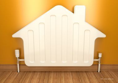 Brennstoffe Woltery Heizung in Form eines Hauses