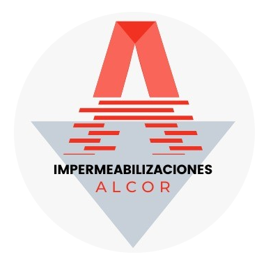 A logo for a company called impermeabilizaciones alcor