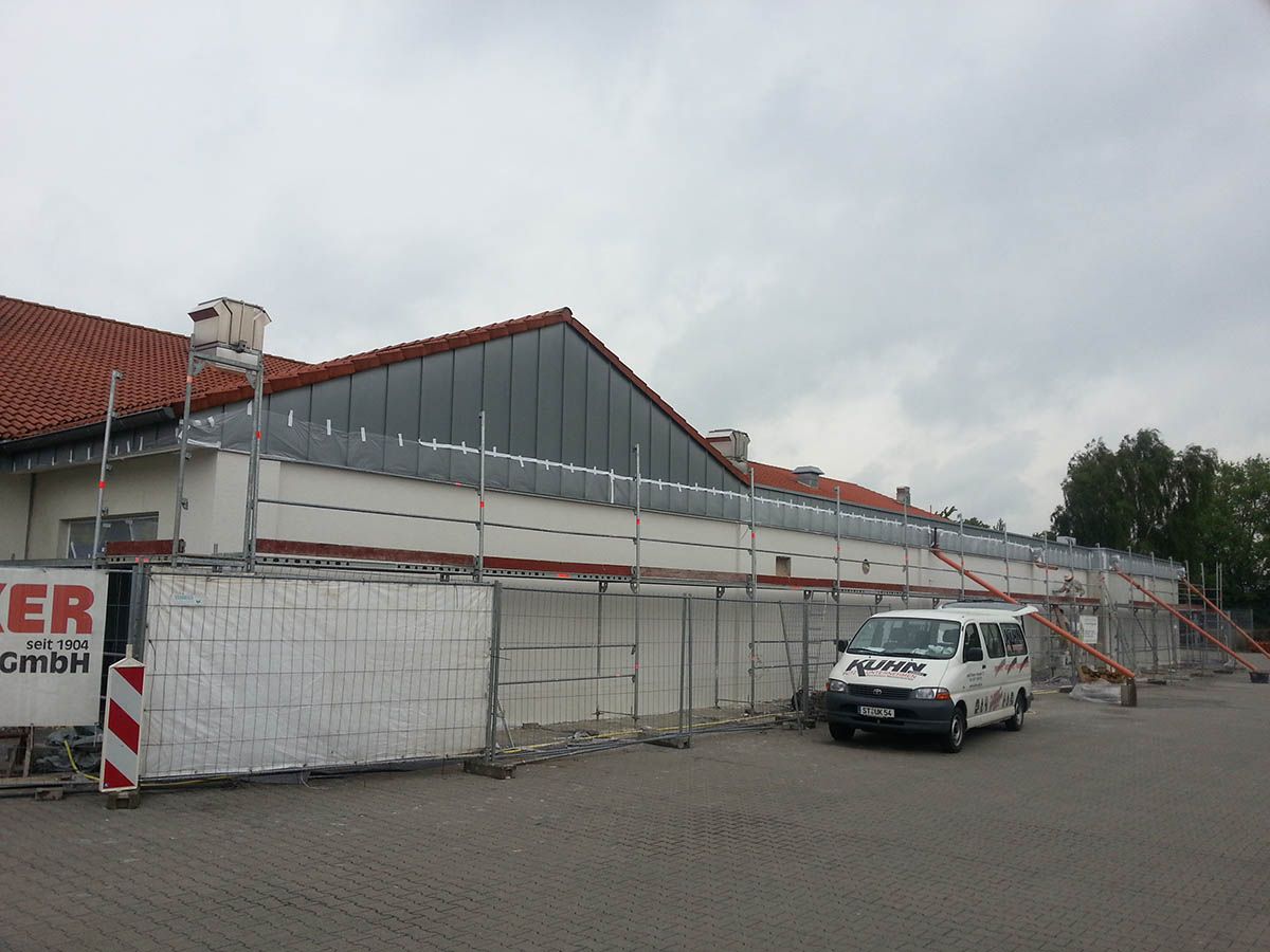 Gewerbebau Lidl