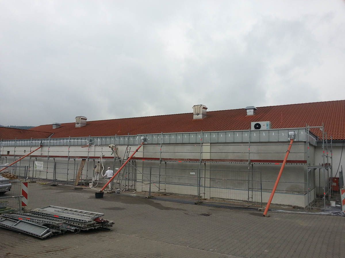 Gewerbebau Lidl