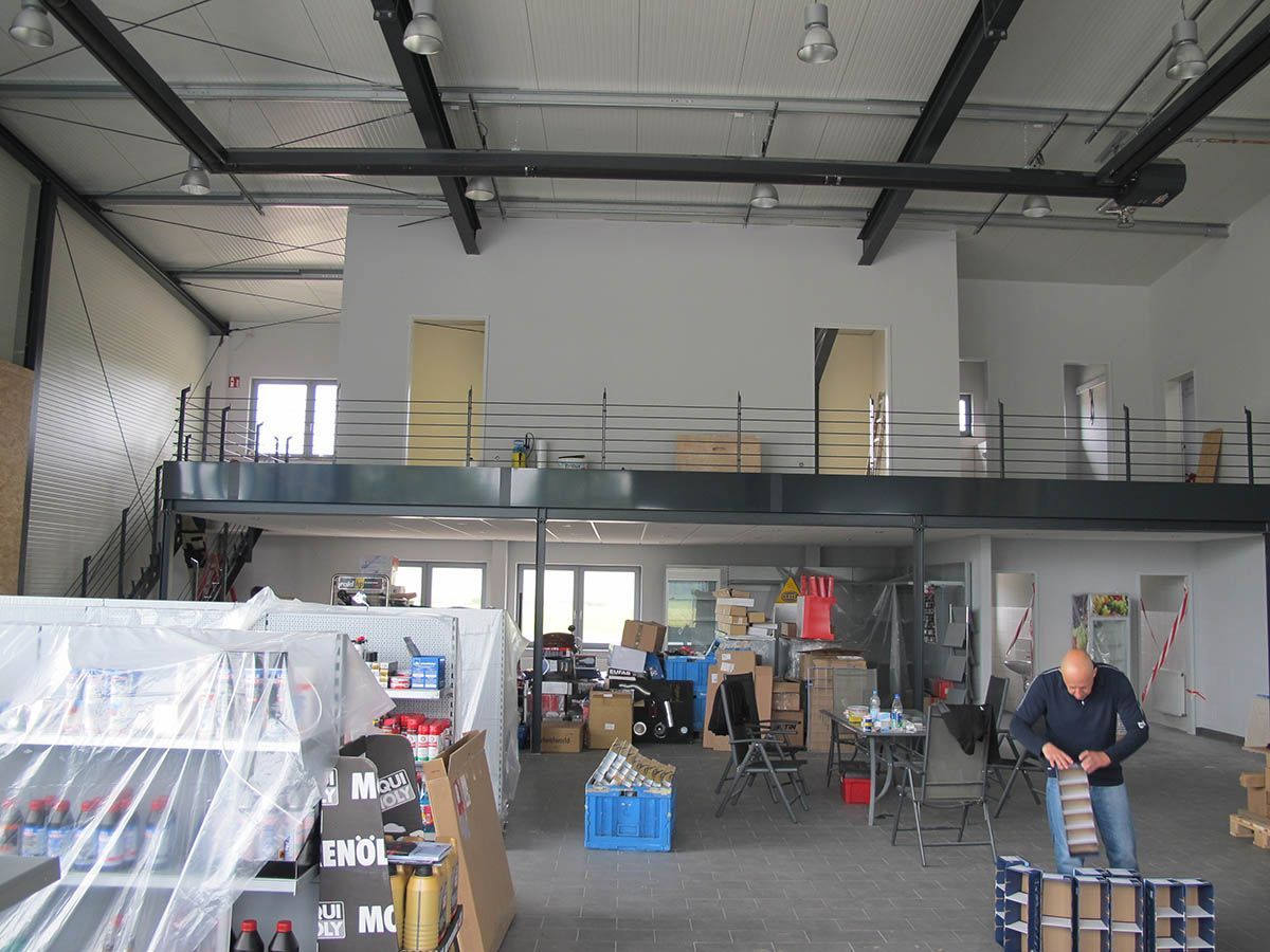 Gewerbe Werkstattbau