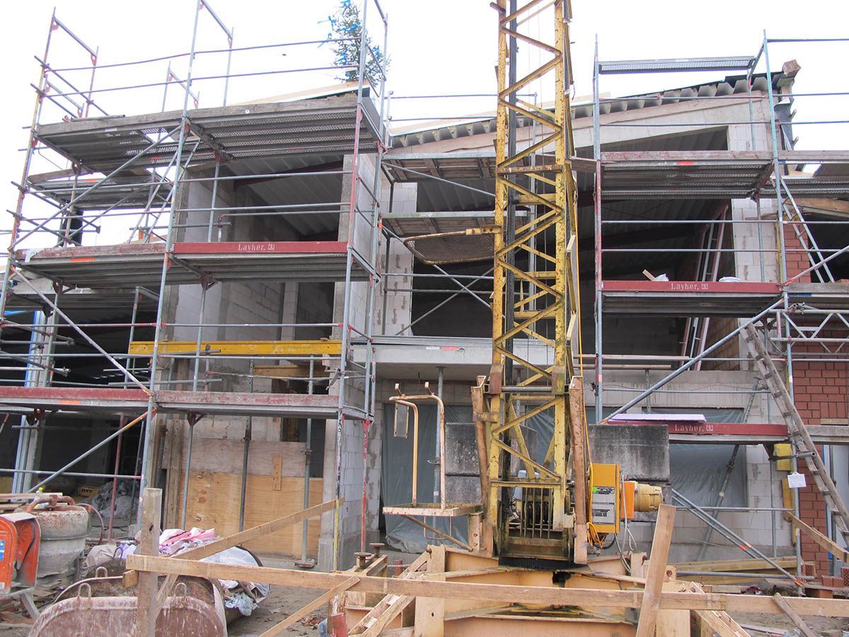 Gewerbebau Sporthalle
