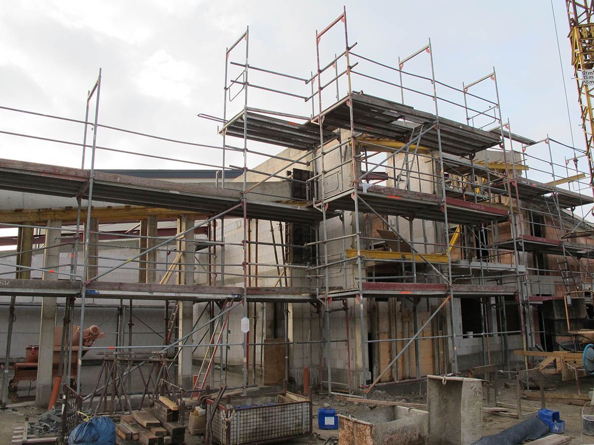 Gewerbebau Sporthalle