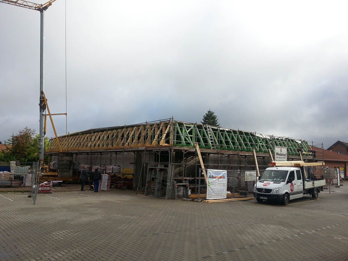 Gewerbebau Edeka