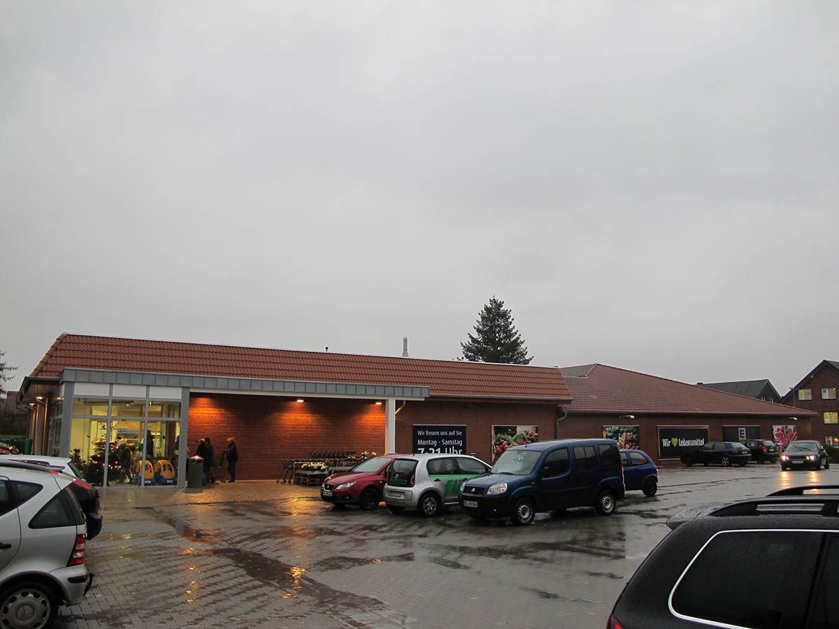 Gewerbebau Edeka