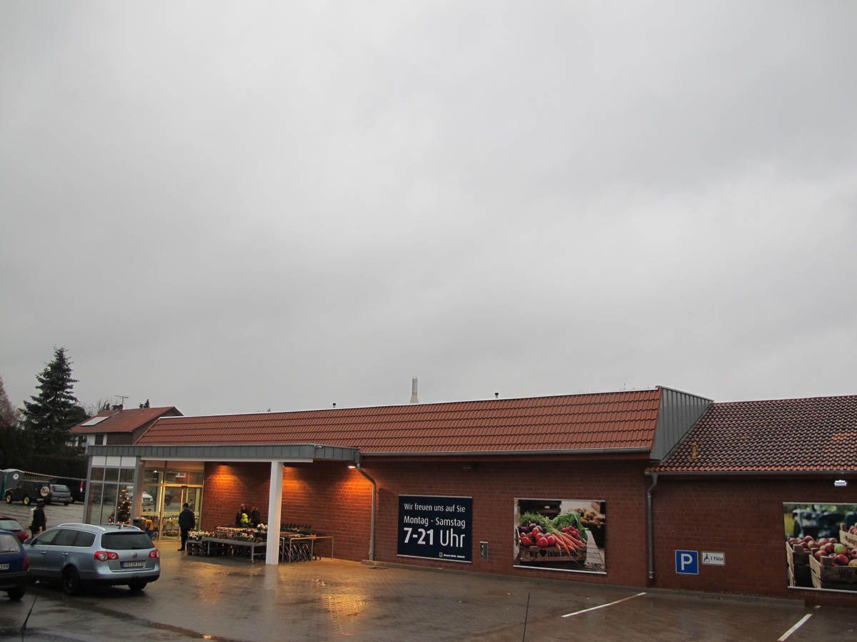 Gewerbebau Edeka