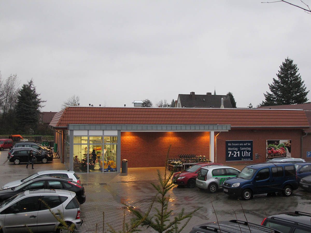 Gewerbebau Edeka