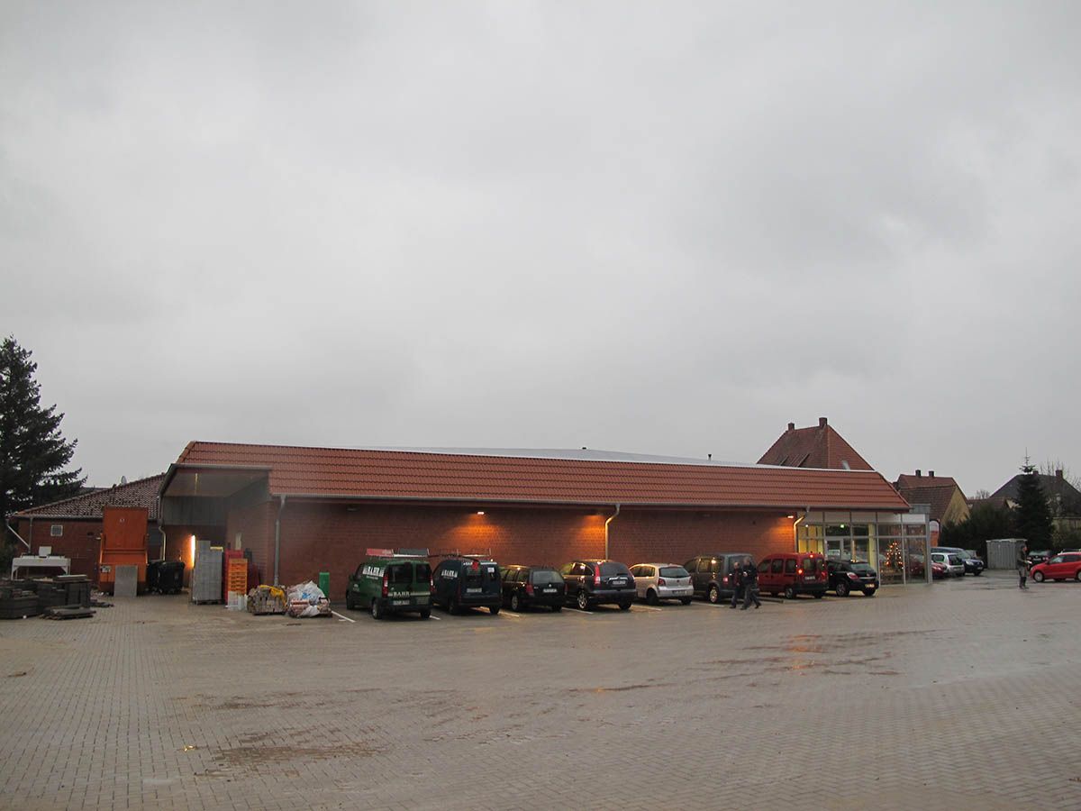 Gewerbebau Edeka