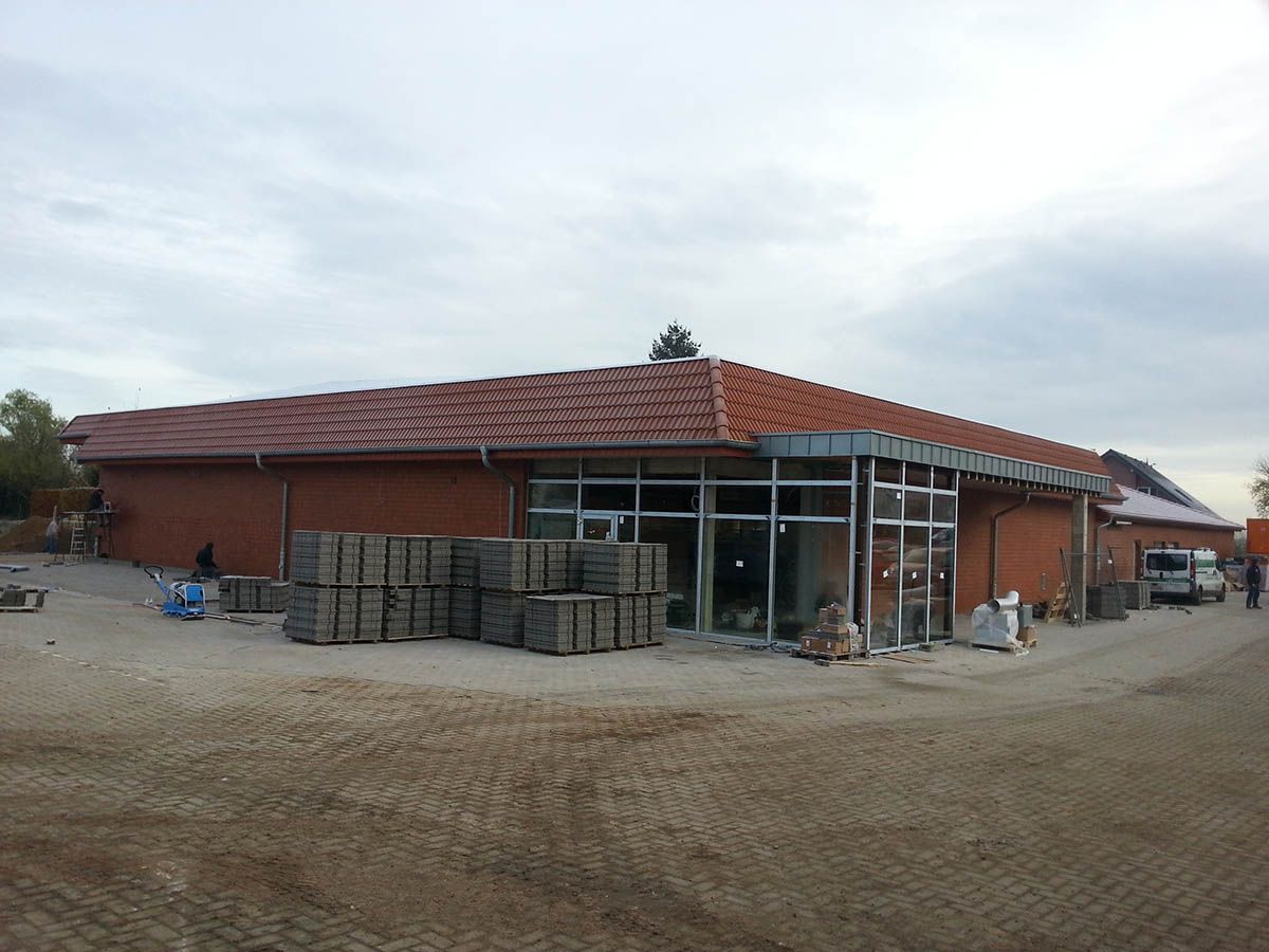 Gewerbebau Edeka