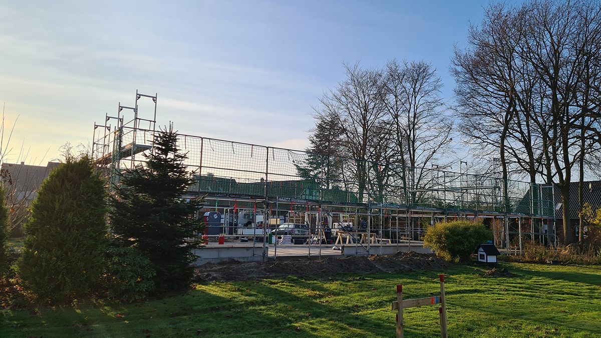 Haus D - Ansichten und Bauverlauf