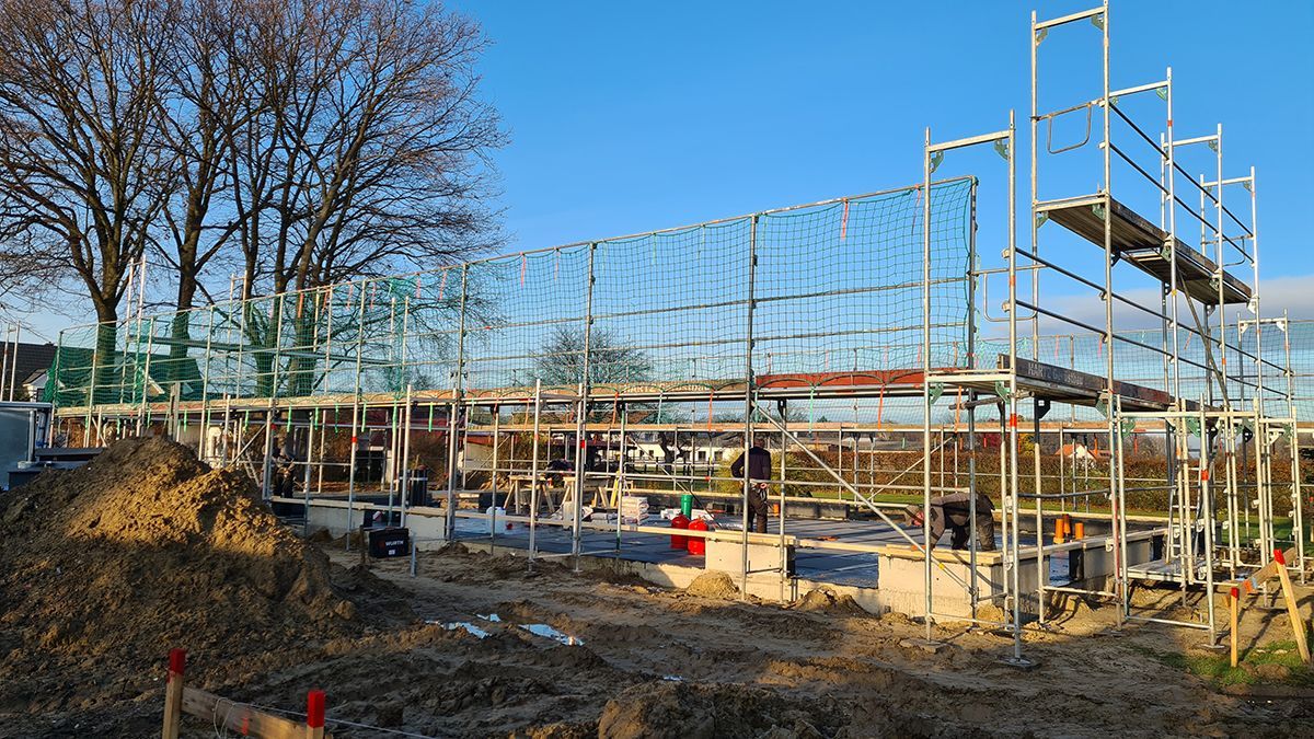 Haus D - Ansichten und Bauverlauf