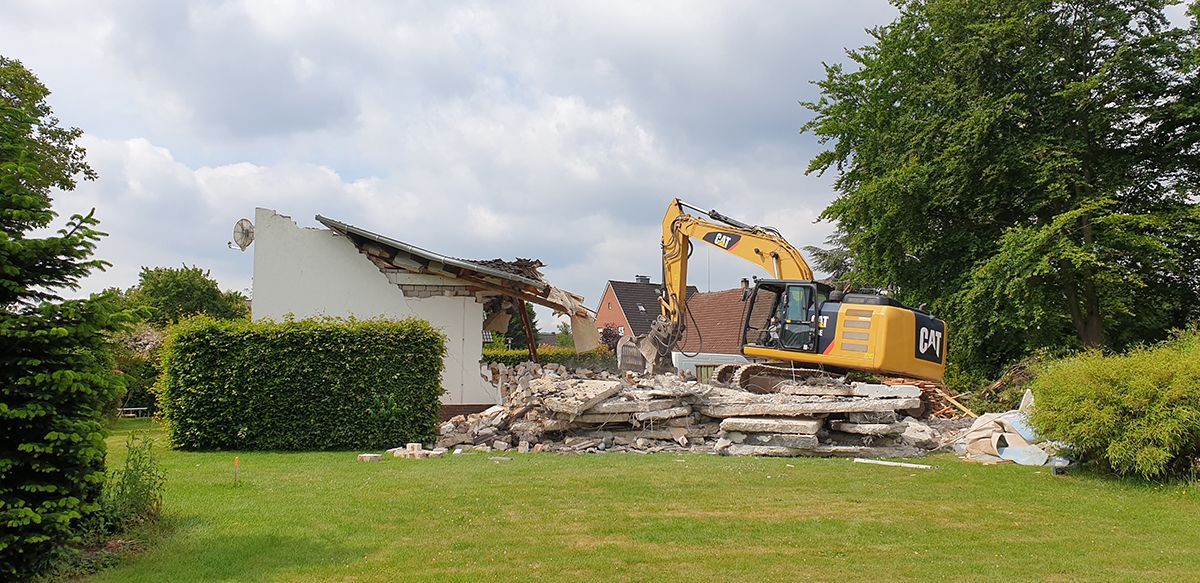 Haus D - Ansichten und Bauverlauf