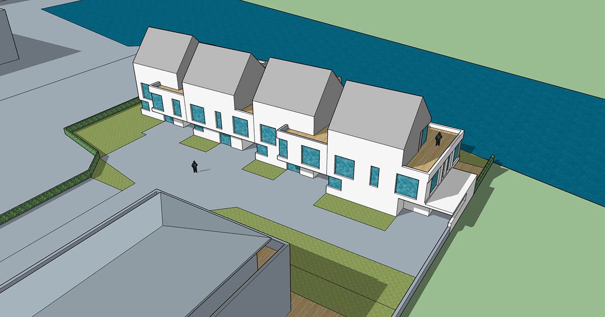 Mehrfamilienhaus Animation