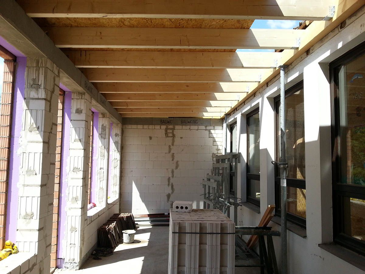 Gewerbebau Erweiterung Kita